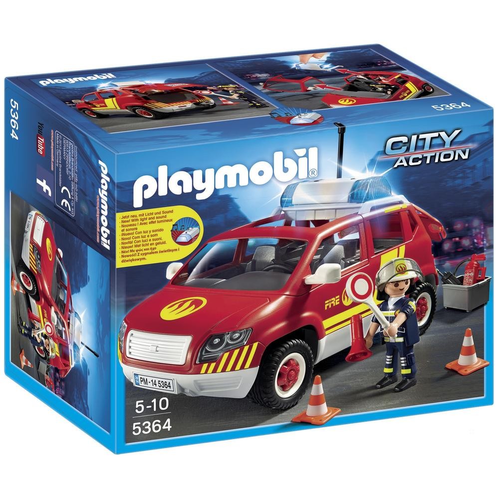 Playmobil pompier youtube