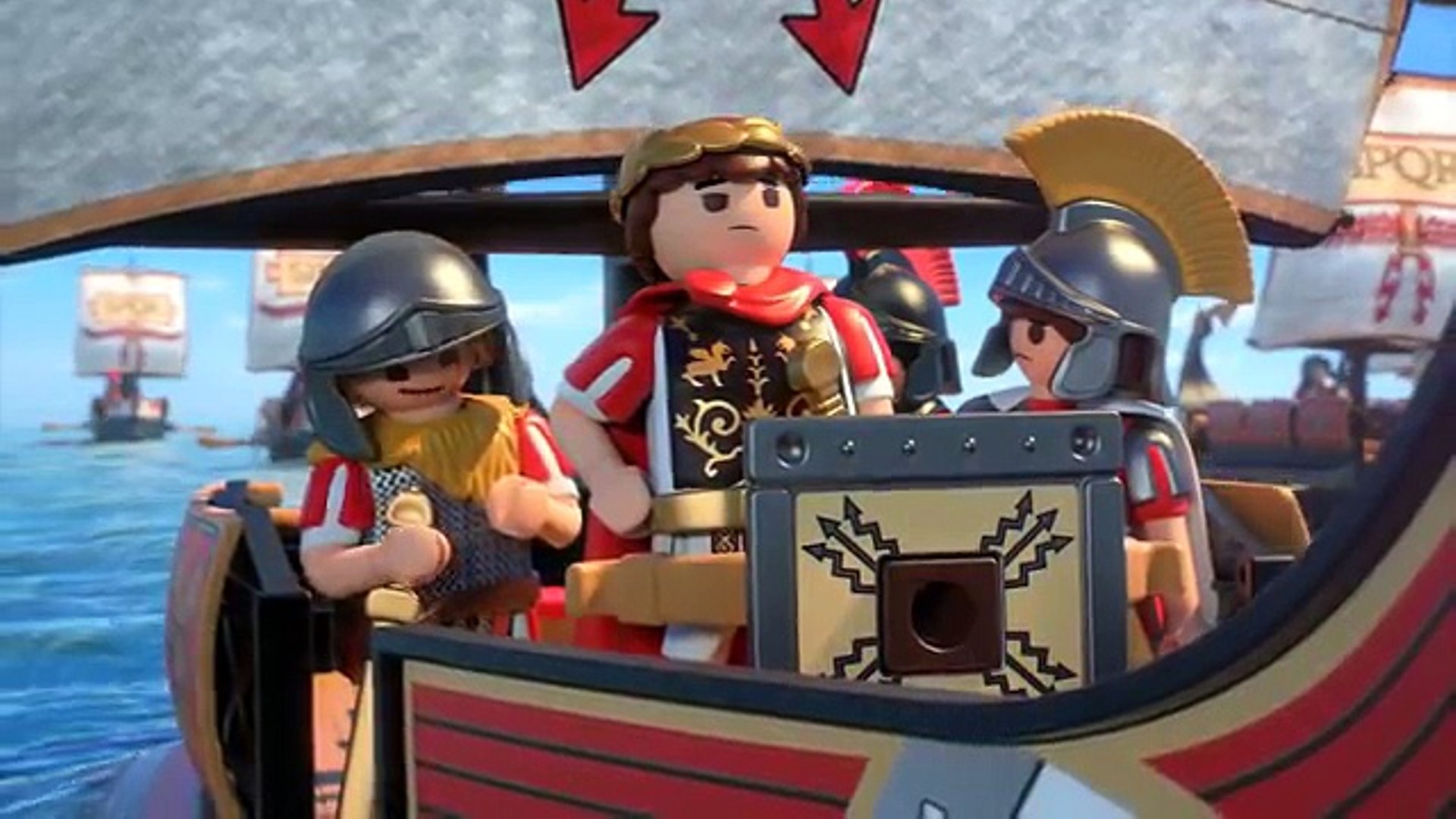 Playmobil romain contre egyptien