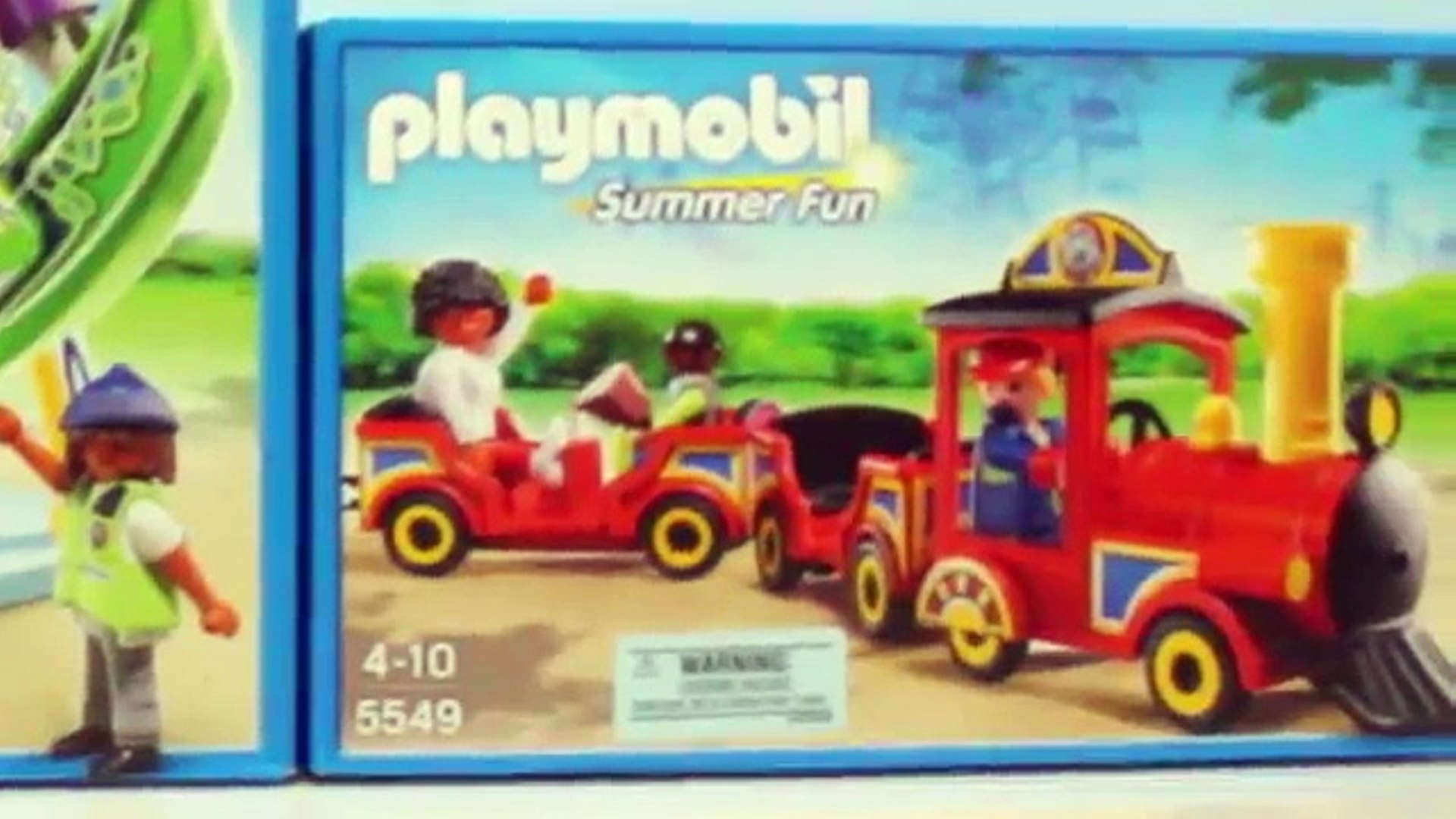 Playmobil 5549 summer fun amusement park children's train