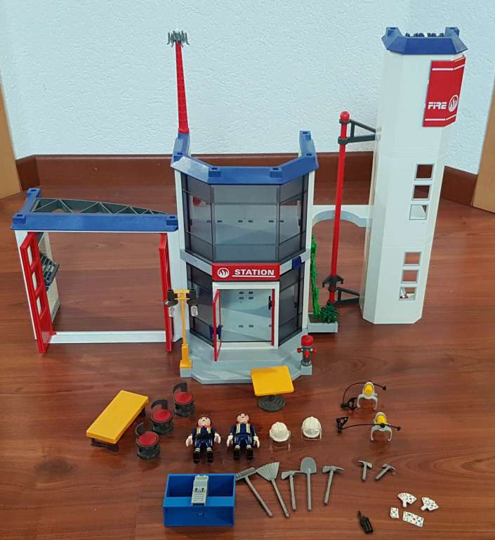 Playmobil pompier quick