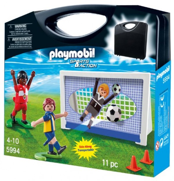 Playmobil football goal