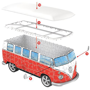 Puzzle 3d combi