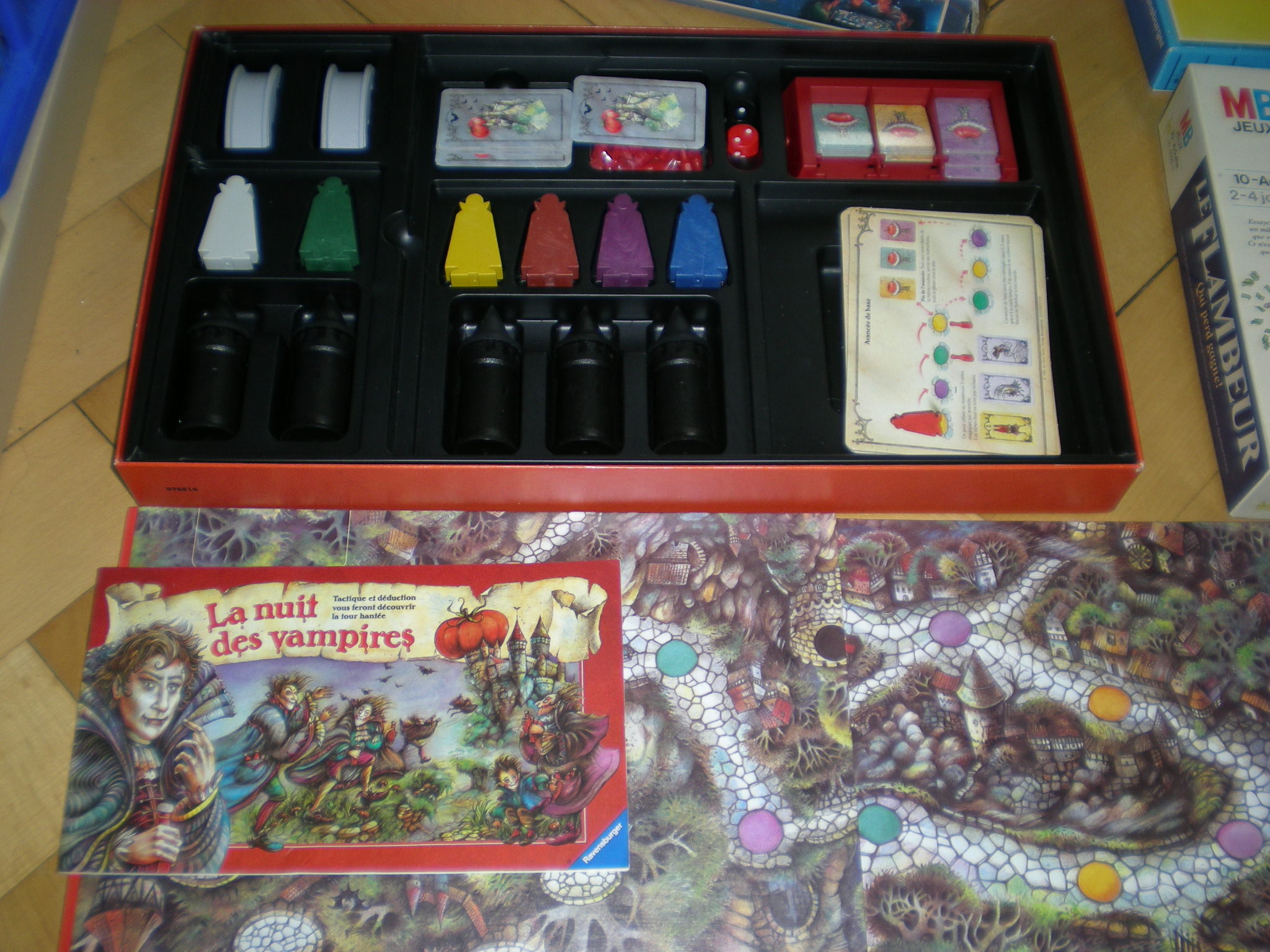 Jeux de société la nuit des vampires