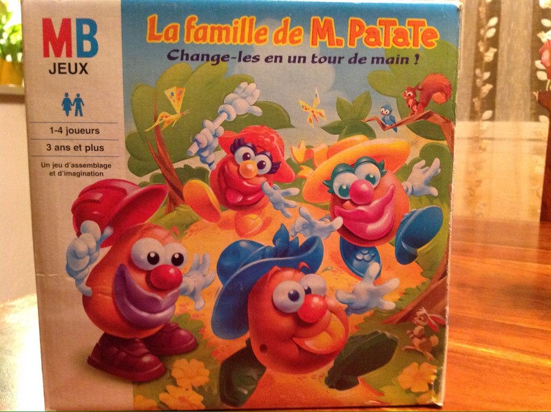 Jeux de société la famille patate