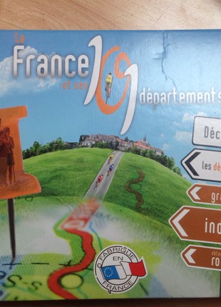 Jeux de societe la france et ses 101 departements