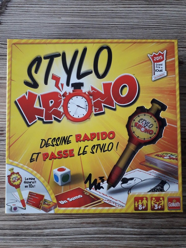 Jeux de société stylo krono