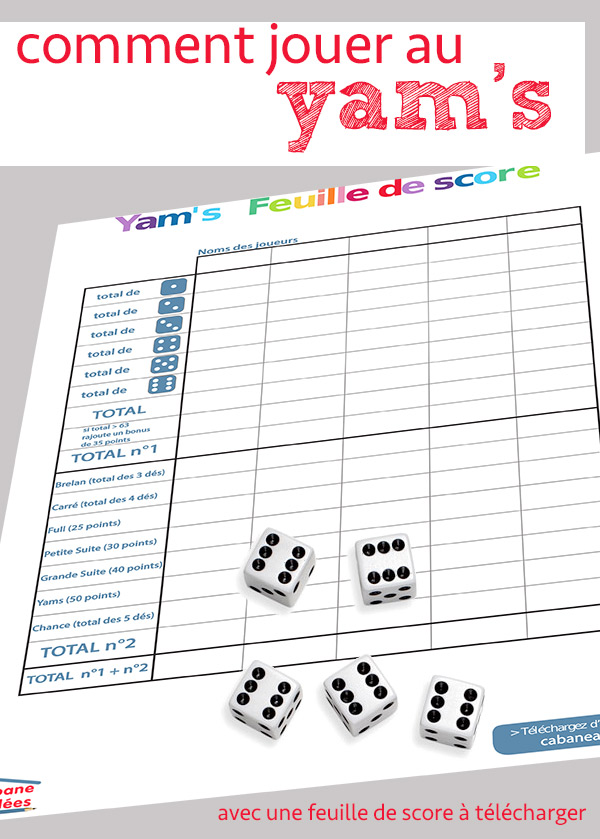 Yam jeux de societe