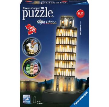 Puzzle 3d tour eiffel luminescent ravensburger