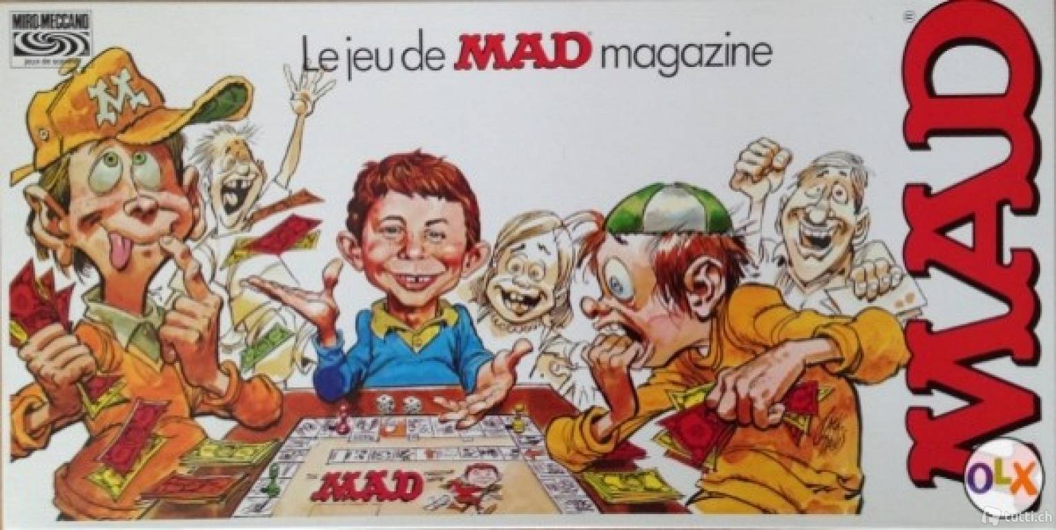 Jeux de société mad magazine