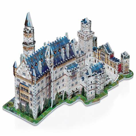 Puzzle chateau 3d