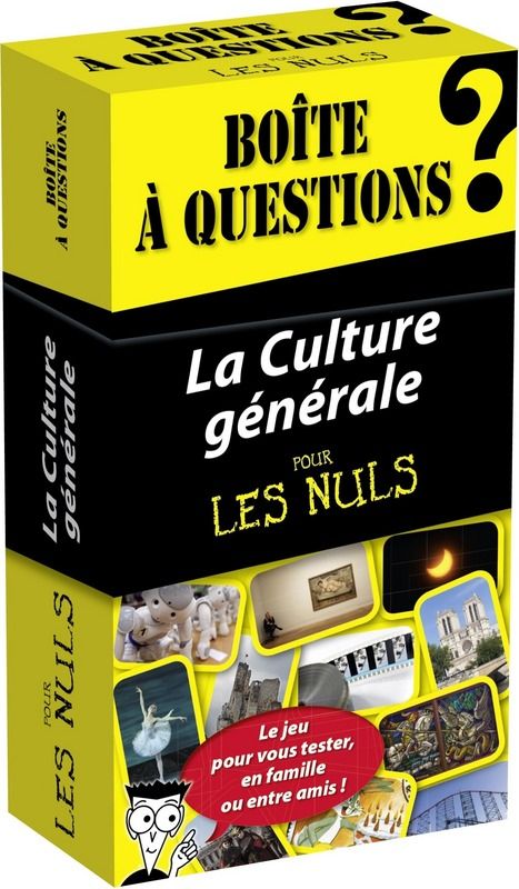Jeux de societe culture generale pour les nuls