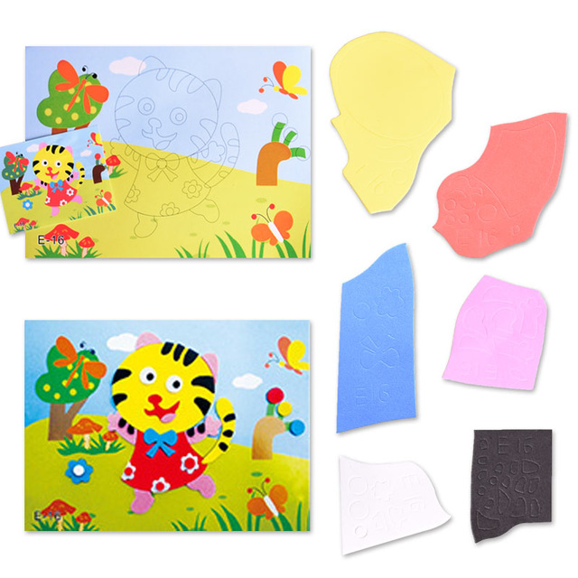Feuille auto adhésive puzzle