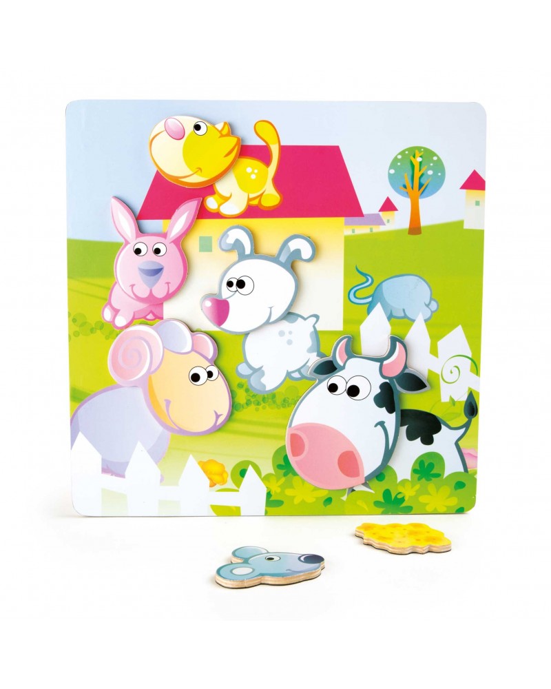 Puzzle aimanté