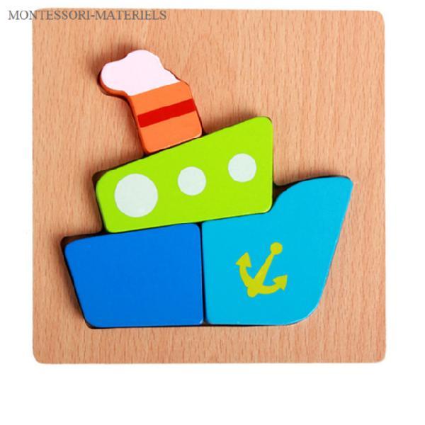 Puzzle bois montessori