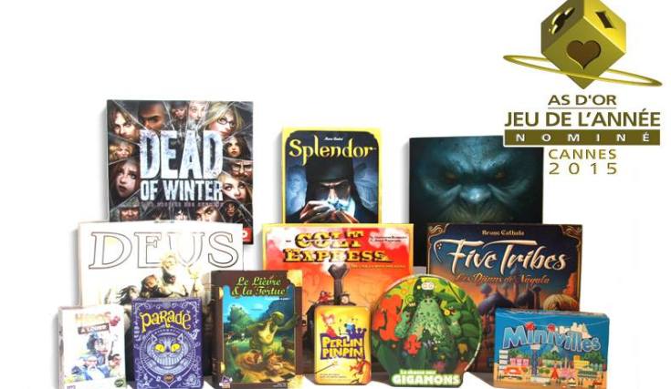 Jeux de société de l'année