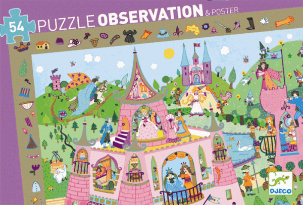 Puzzle djeco 54 pièces