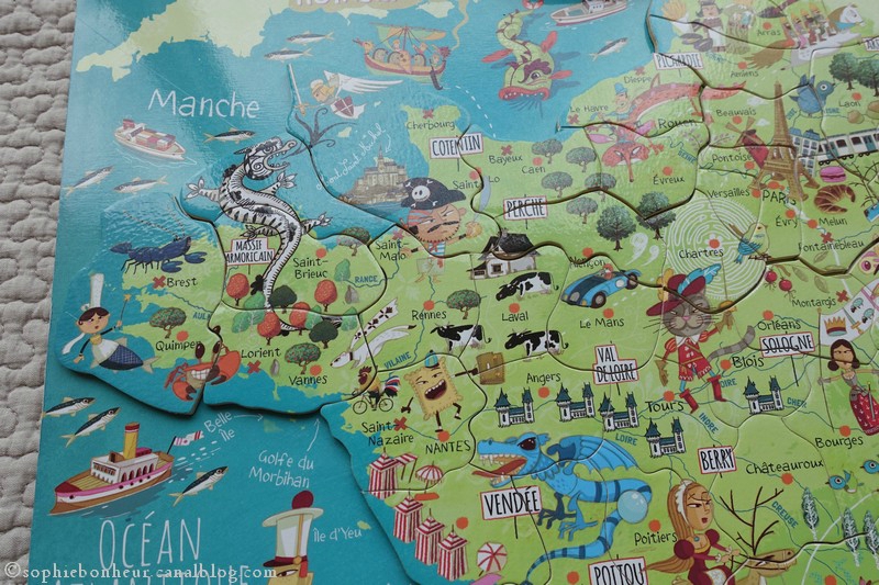 Puzzle vilac monde