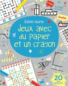 Jeux de société avec papier crayon