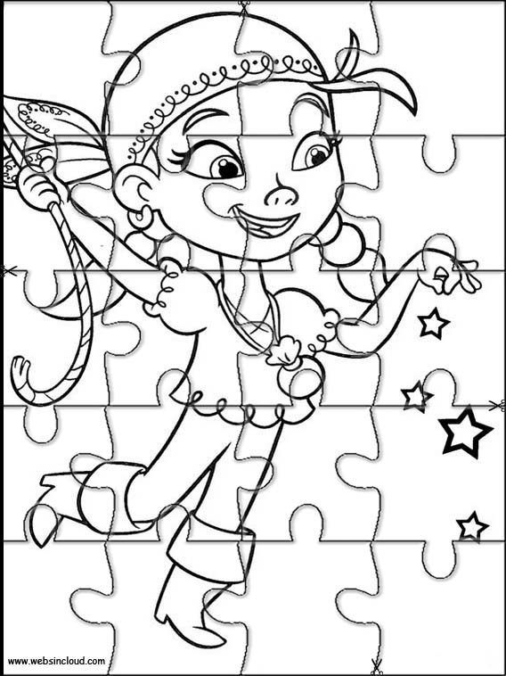 Puzzle pirate à imprimer