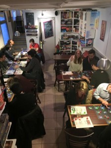 Bar avec jeux de société lyon