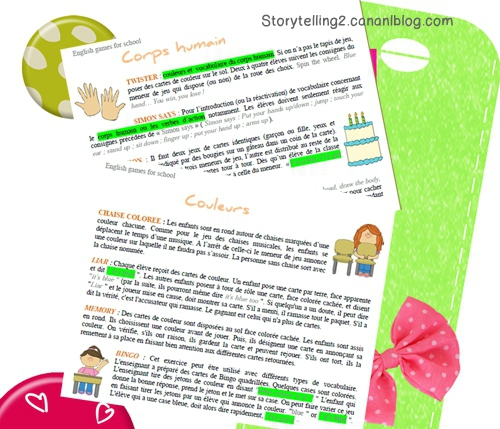 Jeux de société anglais cycle 3