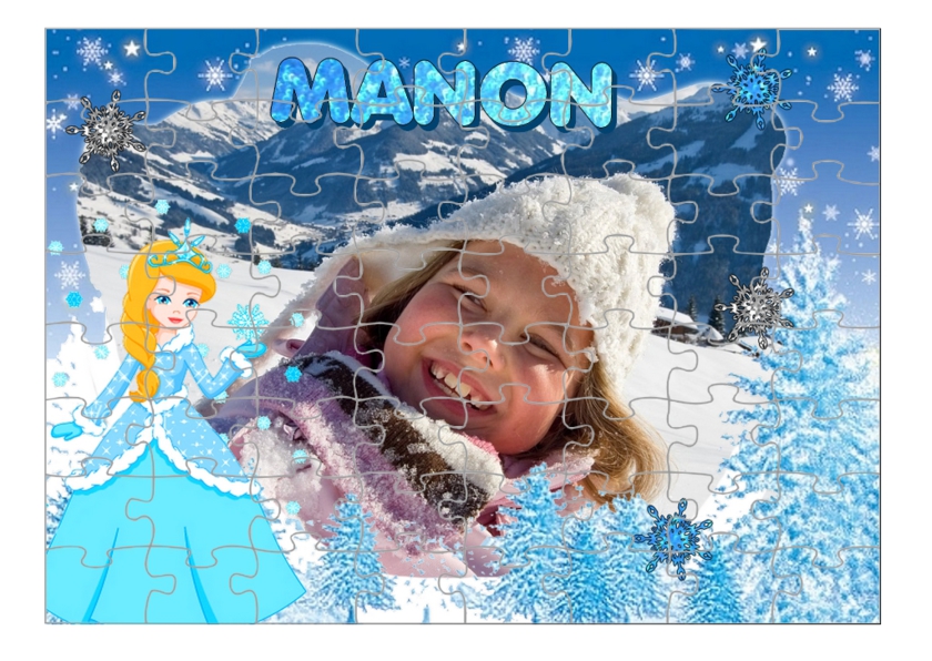 Photo sur puzzle personnalisé