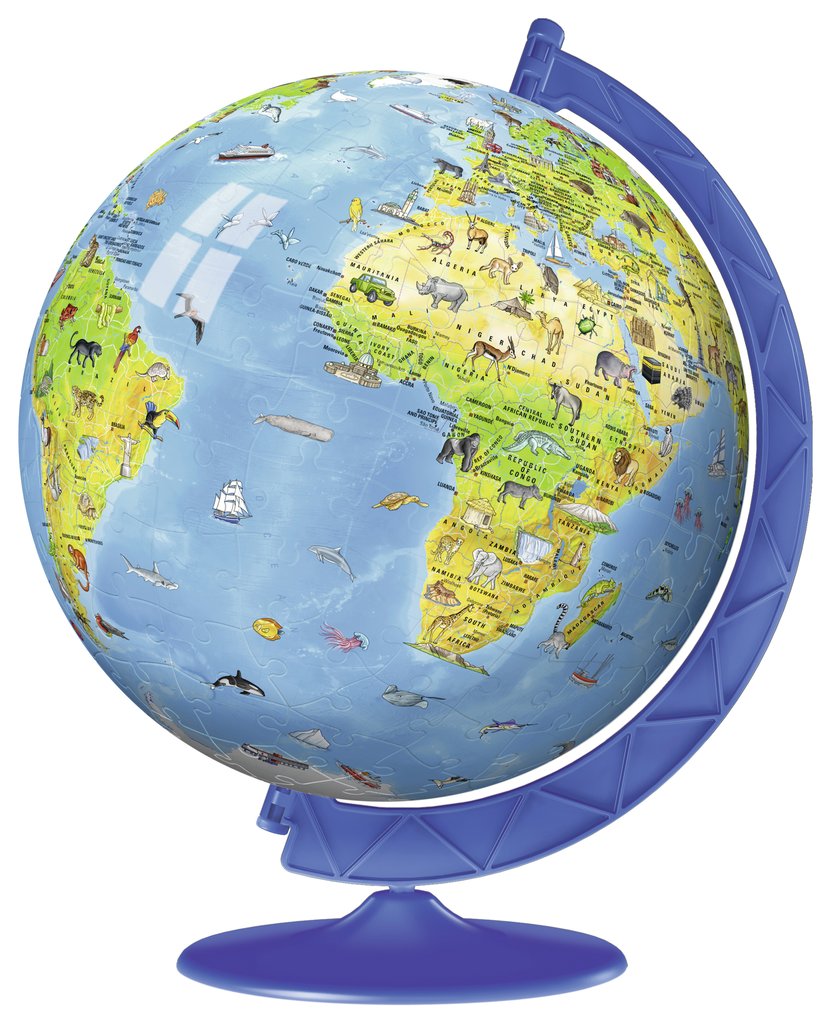 Globe puzzle