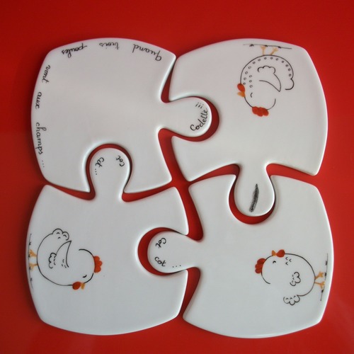 Dessous de plat puzzle