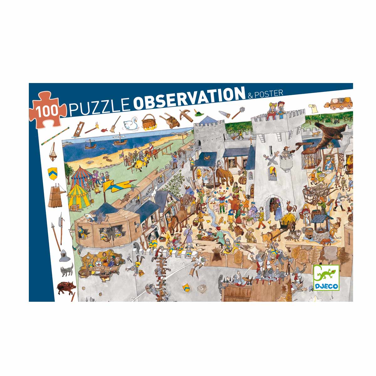 Puzzle observation djeco 200 pièces
