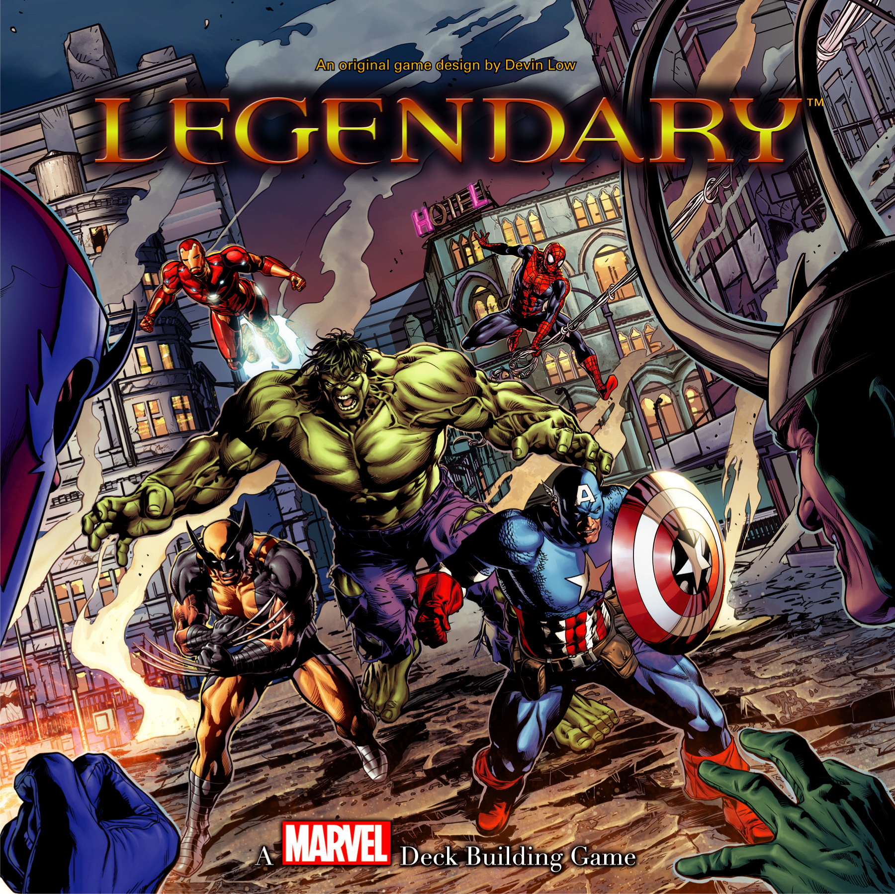 Jeux de société marvel heroes