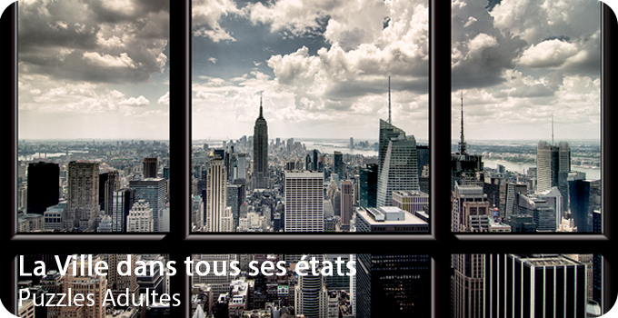 Puzzle new york noir et blanc