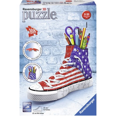 Puzzle 3d chaussure