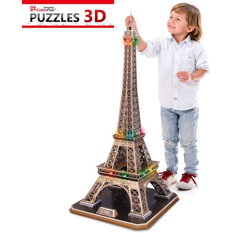 Puzzle lumineux tour eiffel