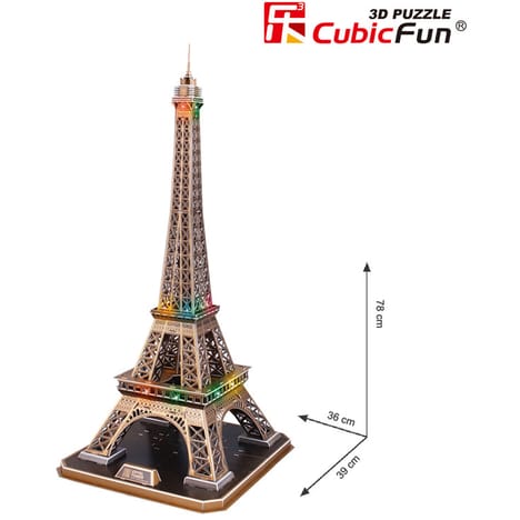 Puzzle tour eiffel lumineuse