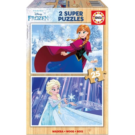 Puzzle reine des neiges pas cher