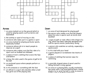 Puzzle sport