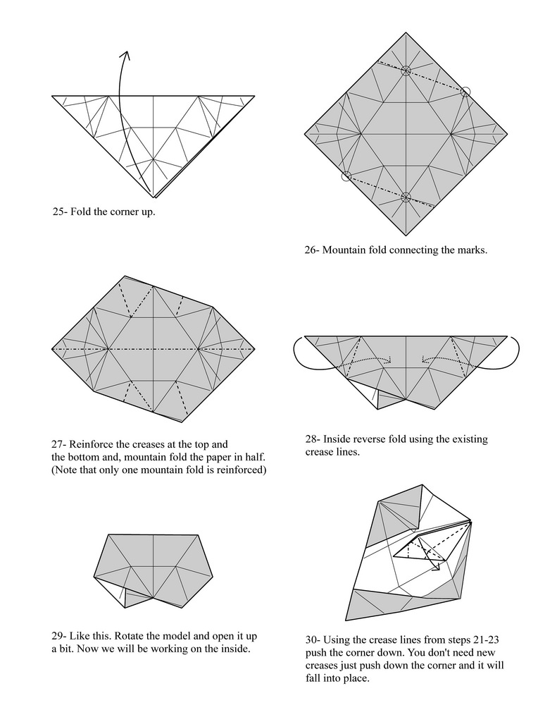 Origami puzzle
