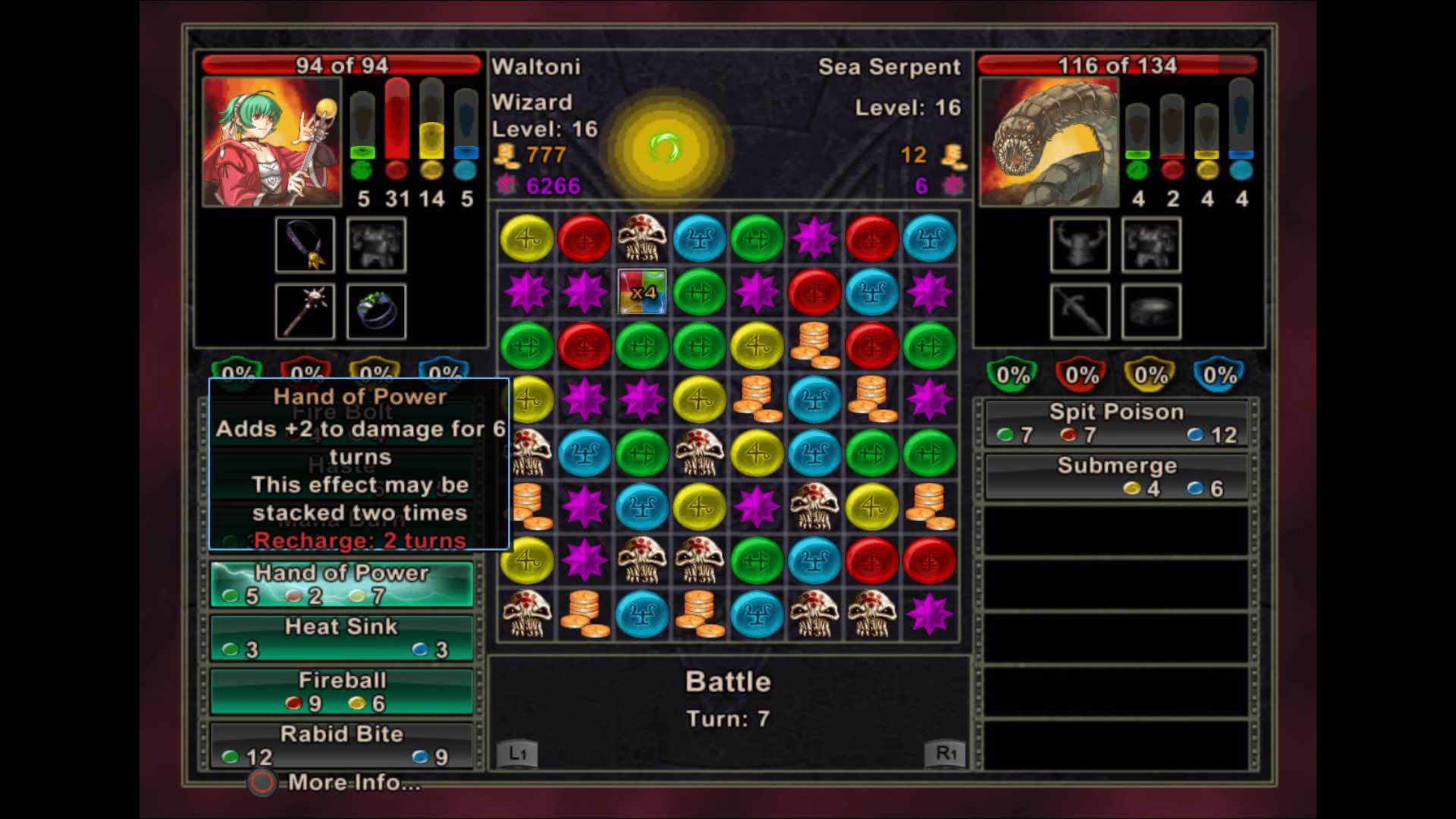 Puzzle quest challenge of the warlords