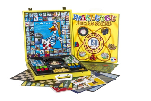 Mallette de jeux de société de luxe