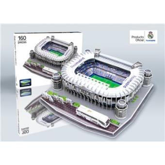 Puzzle 3d estadio santiago bernabeu