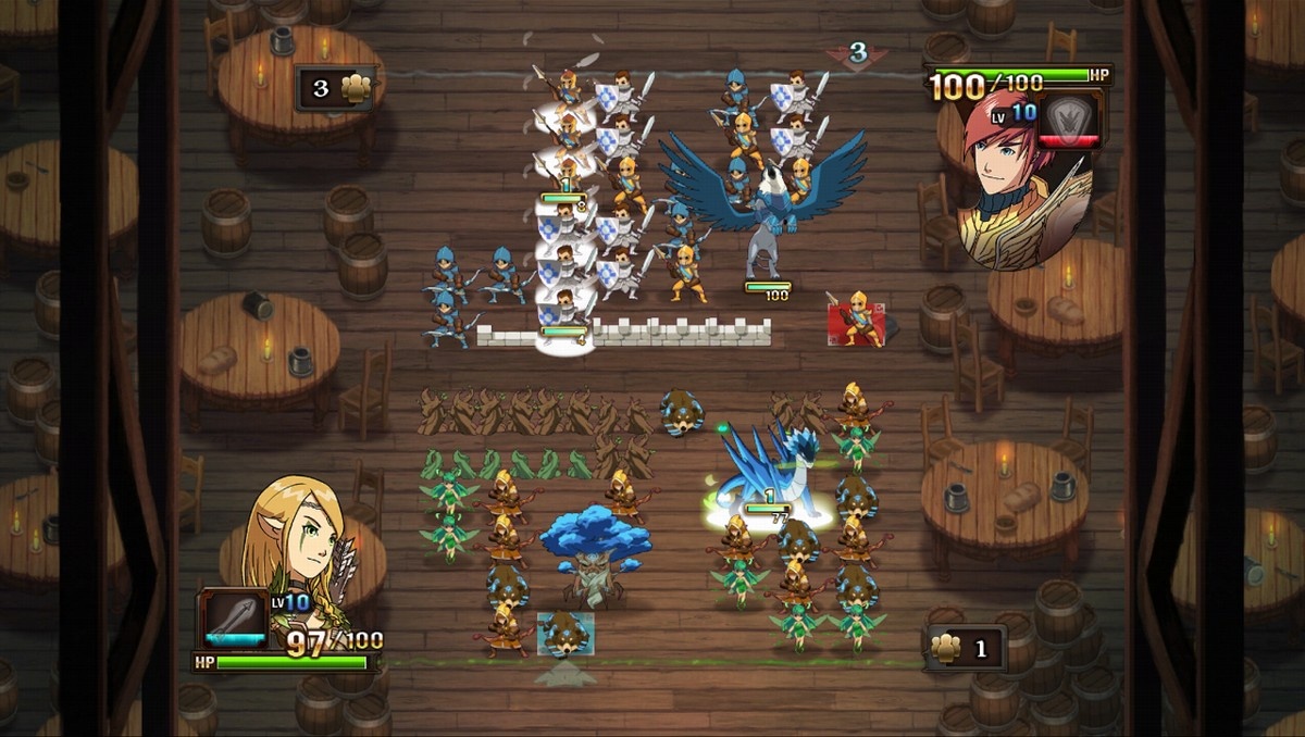 Clash of heroes puzzle