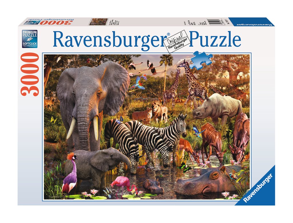 Puzzle animaux adulte