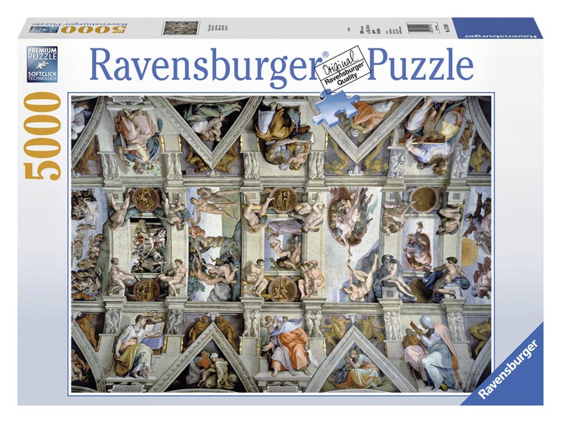 Ravensburger puzzle tour de babylon 6000 pieces