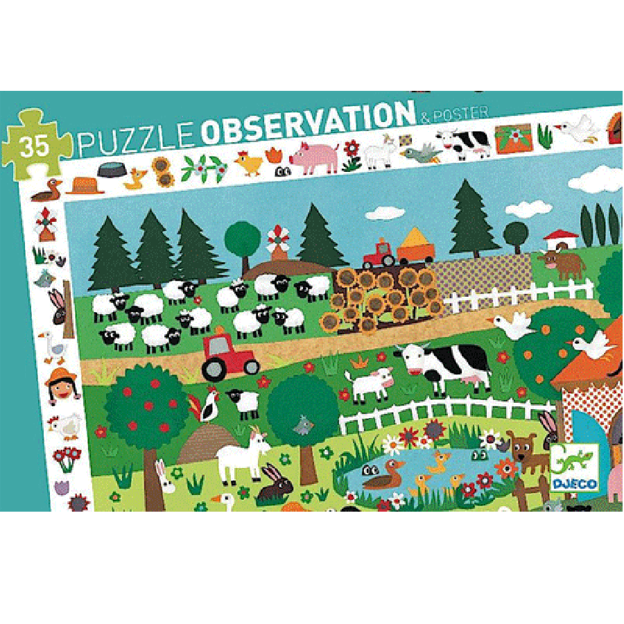Puzzle djeco observation