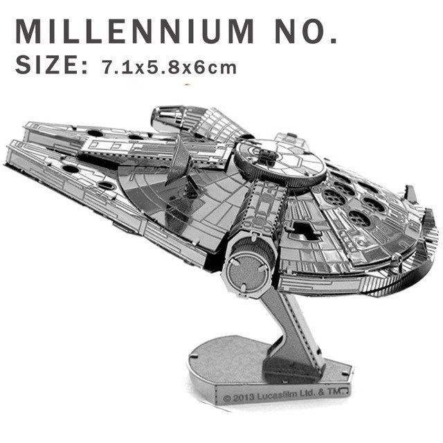 Puzzle metal star wars