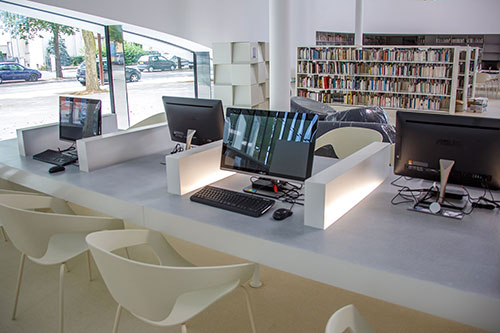 Médiathèque puzzle thionville