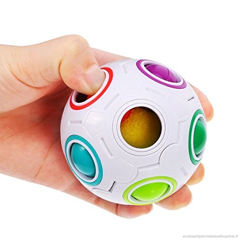 Balle magique puzzle arc en ciel