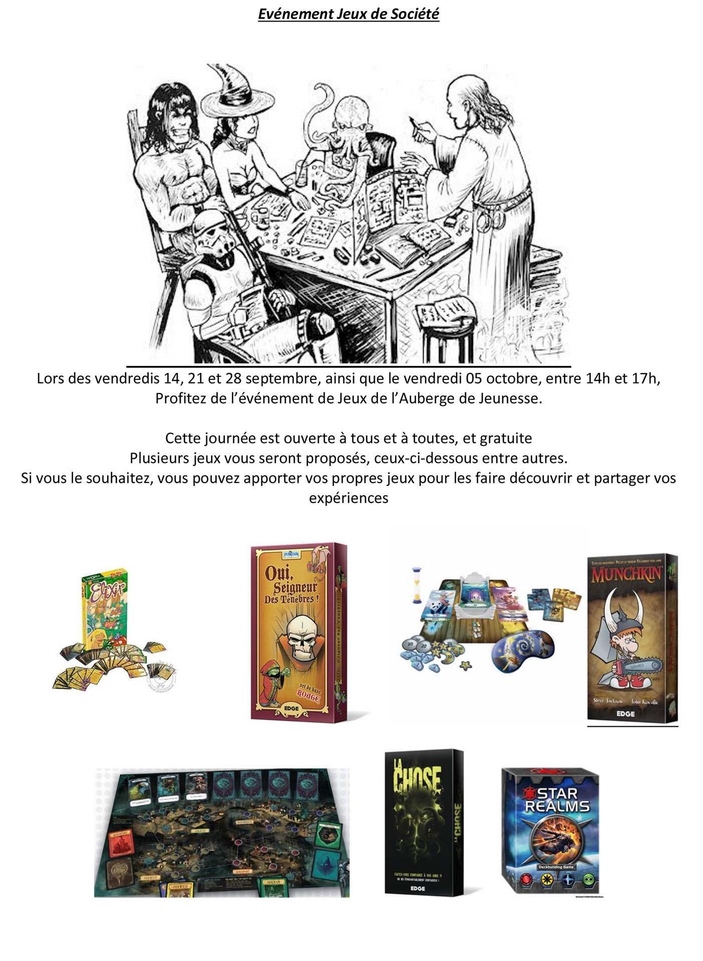 Jeux de société glauque