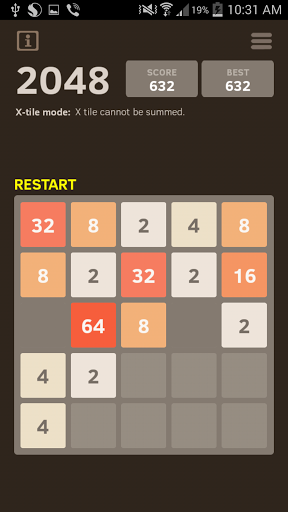 2048 number puzzle
