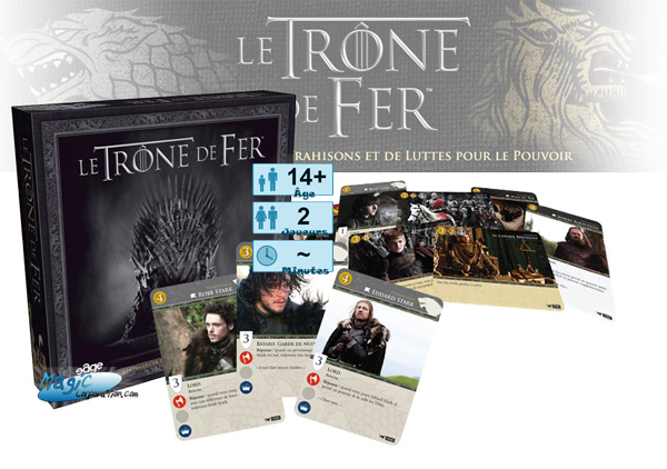 Le trone de fer jeux de société